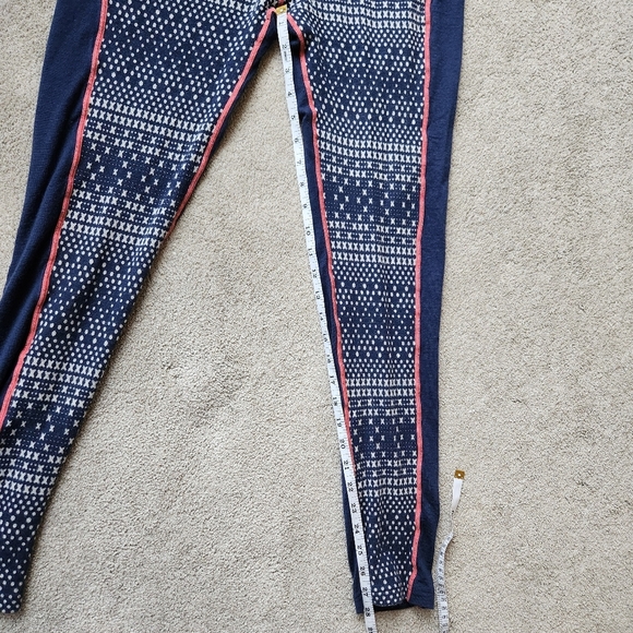 Wool Blend Baselayer Long underwear Kari Traa Navy Pants Leggings Size XL - Picture 9 of 11